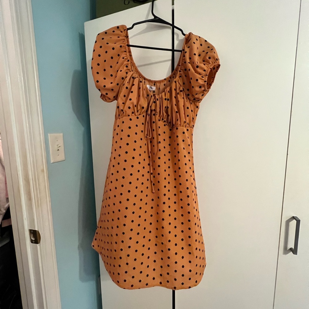 LUCCA POLKA DOT DRESS